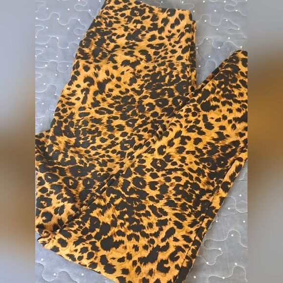 Thin Her leopard print leggings size small - Picture 1 of 6